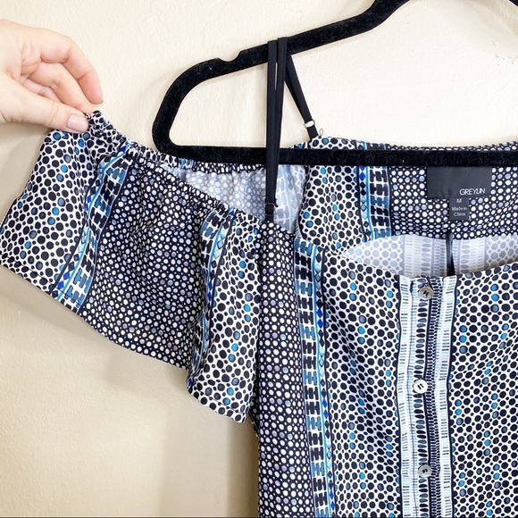 Revolve Greylin Keely Cold Shoulder Top & Skirt Set NWT - Picture 7 of 9